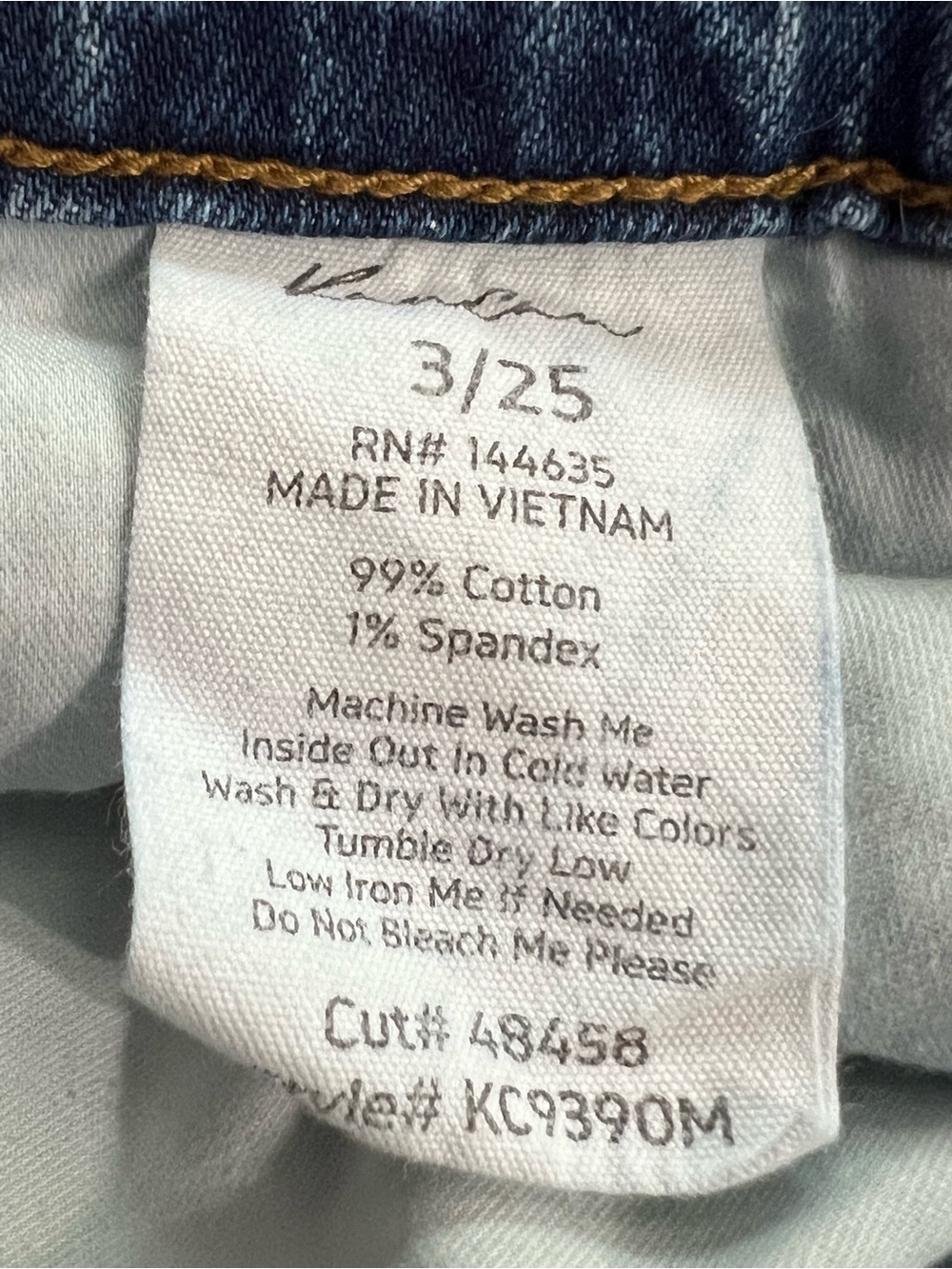 KanCan Women’s Distressed Barrel Jeans Pristine Condition Size 25 - Picture 6 of 6